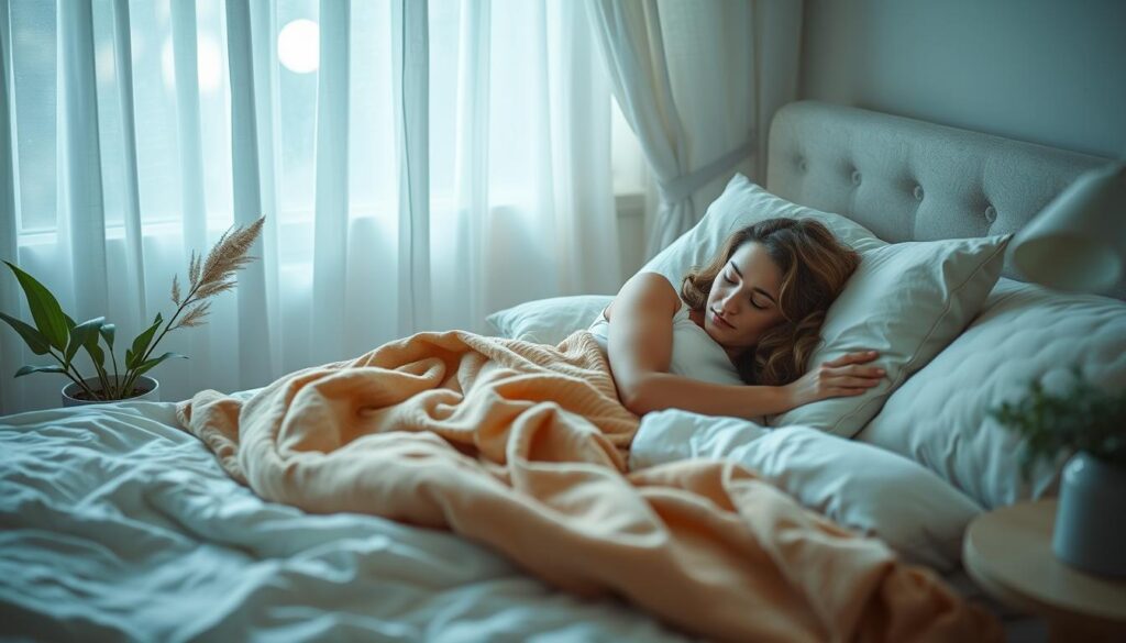 Sleeping woman