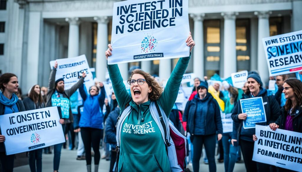 advocate for science funding