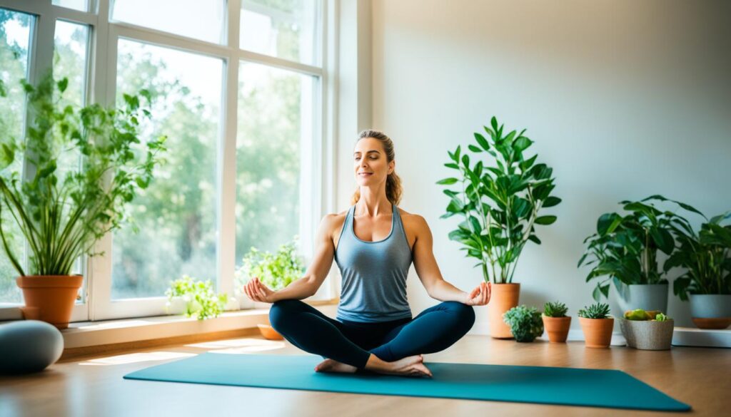 balanced wellness routine
