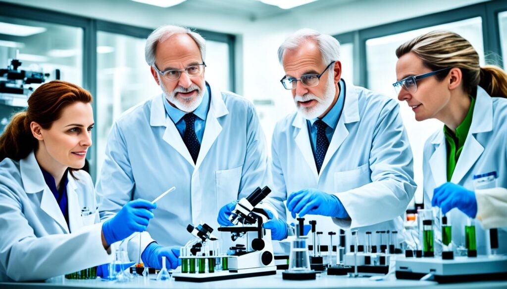 collaborating with scientists