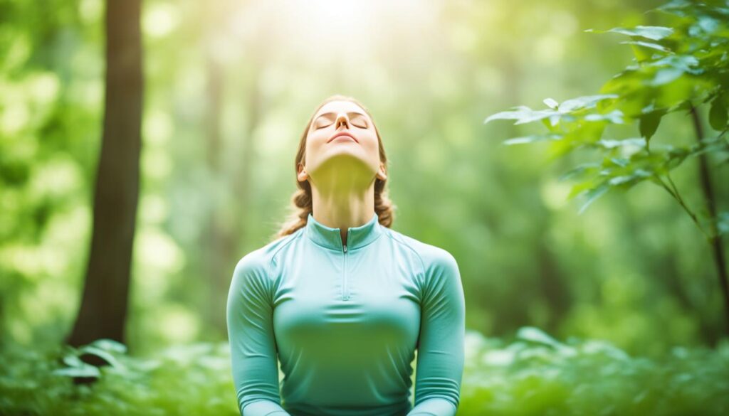 mindful breathing